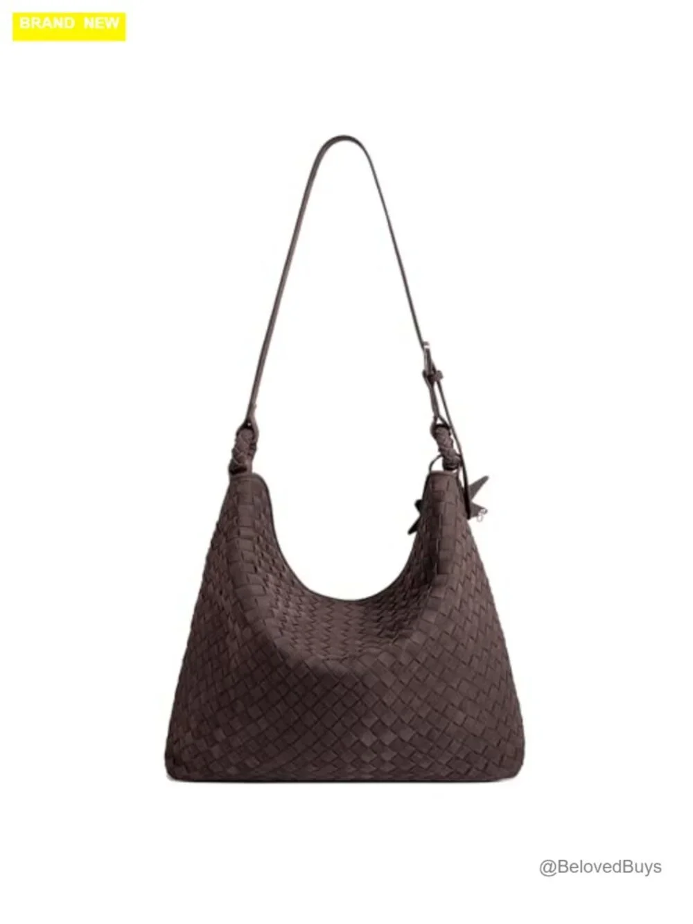 Oversized Suede Woven Hobo Bag, Tote Purse for Women, Large Crossbody Shoulder